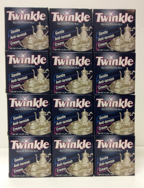 Twinkle Silver Polish Kit (12 pack)